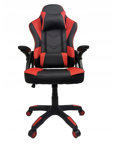 Крісло Kontrast Venos Black-Red