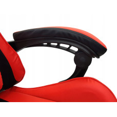 Комп'ютерне крісло Kontrast Viper Black-Red з функцією массажу