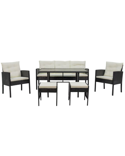 Комплект меблів GardenLine VADUZ чорний