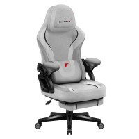 Комп'ютерне крісло Huzaro Force 4.6 Grey тканина