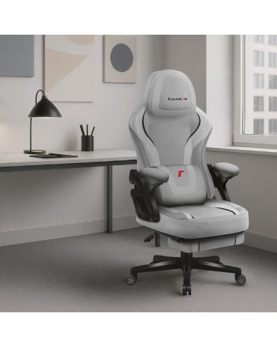 Комп'ютерне крісло Huzaro Force 4.6 Grey тканина