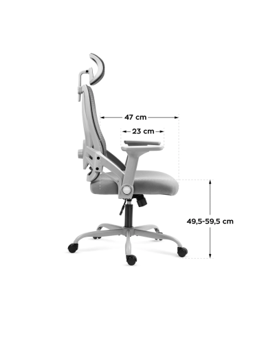 Крісло офісне Mark Adler Manager 2.9 Grey