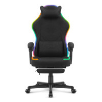 Крісло Cabro C502 LED Black тканина