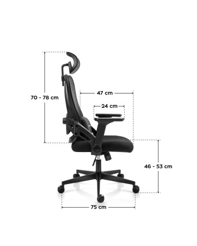 Крісло Huzaro Combat 2.7 Black