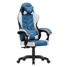 Комп'ютерне крісло Huzaro Force 2.7 Blue тканина