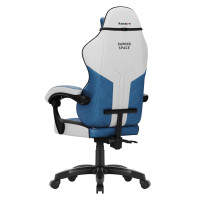 Комп'ютерне крісло Huzaro Force 2.7 Blue тканина