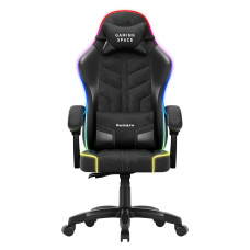 Комп'ютерне крісло Huzaro Force 2.7 RGB Black тканина