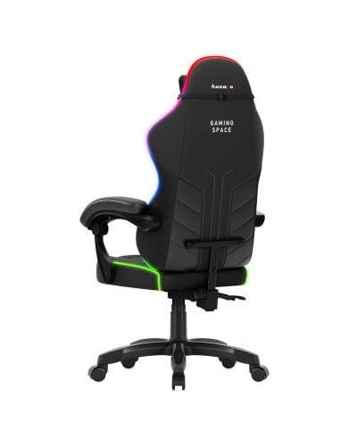 Комп'ютерне крісло Huzaro Force 2.7 RGB Black тканина