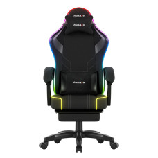 Комп'ютерне крісло Huzaro Force 3.7 RGB Black тканина