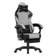 Комп'ютерне крісло Huzaro Force 3.7 Grey тканина