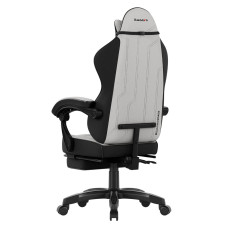 Комп'ютерне крісло Huzaro Force 3.7 Grey тканина