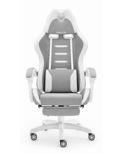Комп'ютерне крісло Hell's HC-1039 Gray (тканина)