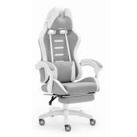 Комп'ютерне крісло Hell's HC-1039 Gray (тканина)