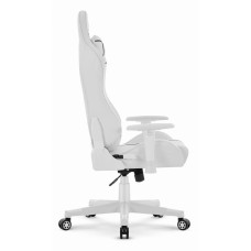 Комп’ютерне крісло Hell’s HC-2001 White-Black екошкіра