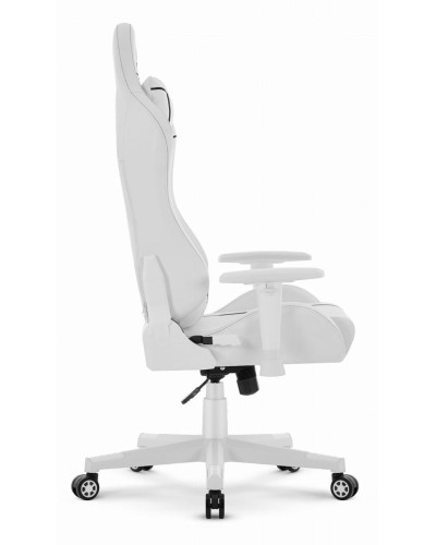 Комп’ютерне крісло Hell’s HC-2001 White-Black екошкіра