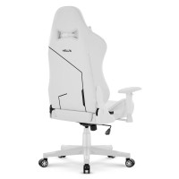 Комп’ютерне крісло Hell’s HC-2001 White-Black екошкіра