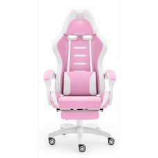 Комп'ютерне крісло Hell's HC-1039 Pink (тканина)