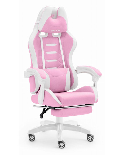 Комп'ютерне крісло Hell's HC-1039 Pink (тканина)