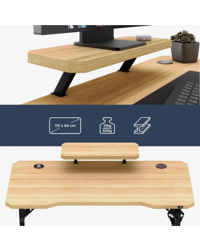 Комп'ютерний Стіл Mark Adler Leader 5.1 Oak