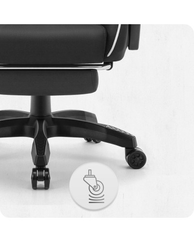Крісло Cabro C501 Black-White тканина