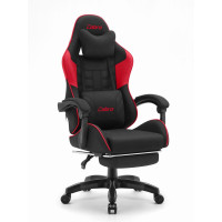 Крісло Cabro C501 Black-Red тканина