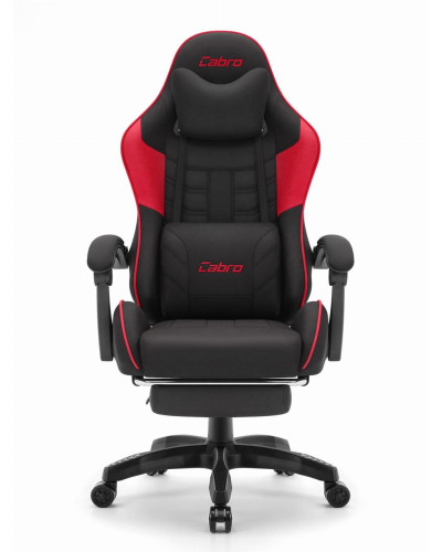 Крісло Cabro C501 Black-Red тканина