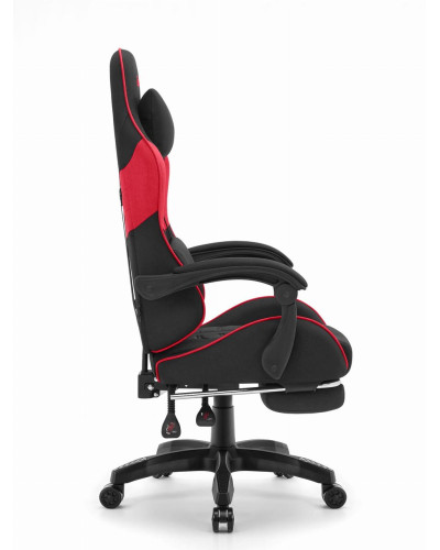 Крісло Cabro C501 Black-Red тканина