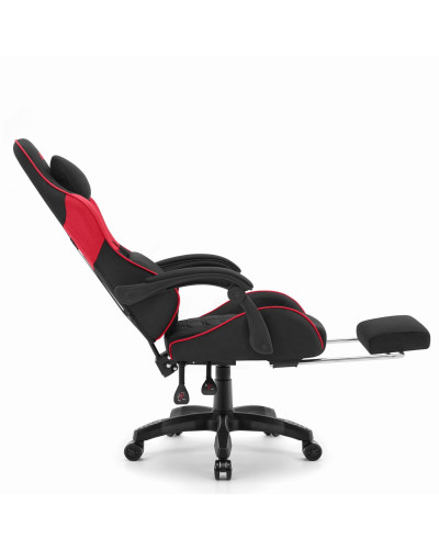 Крісло Cabro C501 Black-Red тканина