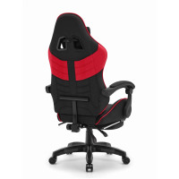 Крісло Cabro C501 Black-Red тканина