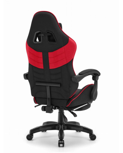 Крісло Cabro C501 Black-Red тканина