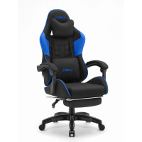 Крісло Cabro C501 Black-Blue тканина