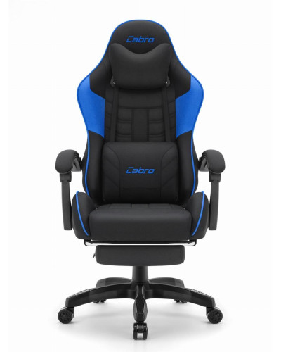 Крісло Cabro C501 Black-Blue тканина