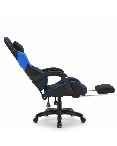 Крісло Cabro C501 Black-Blue тканина