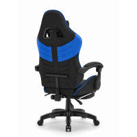 Крісло Cabro C501 Black-Blue тканина