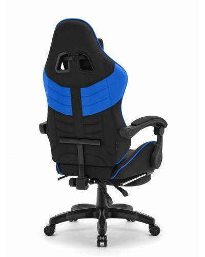 Крісло Cabro C501 Black-Blue тканина