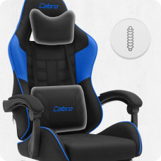Крісло Cabro C501 Black-Blue тканина