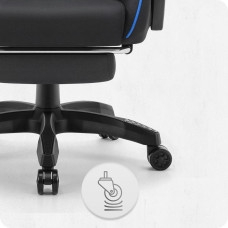 Крісло Cabro C501 Black-Blue тканина