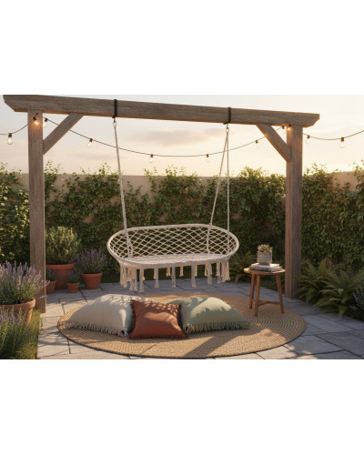 Садова гойдалка GardenLine DUO Beige