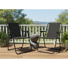 Крісло садове складане GardenLine LEZ9948 Black