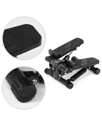 Фітнес-степер з еспандерами ModernHome FIT-100 Black