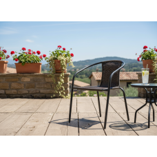 Комплект садових меблів MultiGarden Toscana (на 4 особи): стіл 80 см + 4 стільці з техноротангу