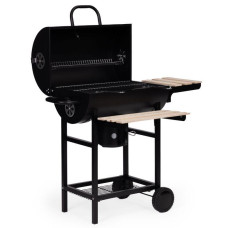 Вугільний гриль MultiGarden XXL BBQ0370 з кришкою, термометром та попільником