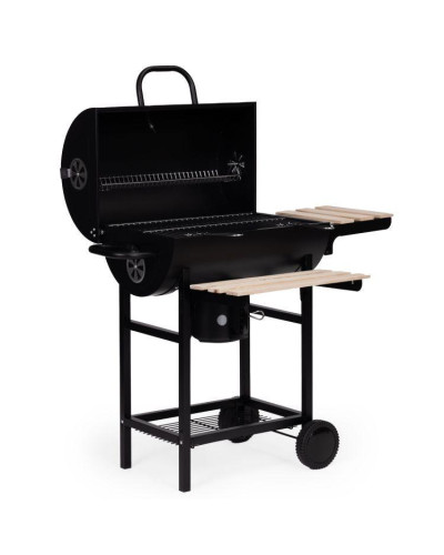 Вугільний гриль MultiGarden XXL BBQ0370 з кришкою, термометром та попільником