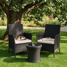 Комплект крісел 2 шт. MultiGarden з подушками для балкона, тераси та саду