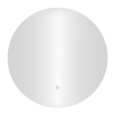 Кругле настінне дзеркало ModernHome з LED-підсвіткою 60 см.