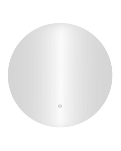 Кругле настінне дзеркало ModernHome з LED-підсвіткою 80 см.