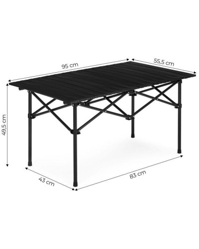 Складаний кемпінговий столик MultiGarden Kemp 95x55 см. з сумкою-чохлом