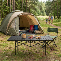 Складаний кемпінговий столик MultiGarden Kemp 120х55 см. з сумкою-чохлом