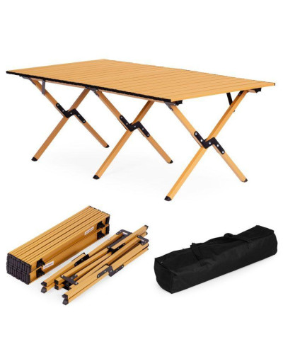 Складаний кемпінговий столик MultiGarden Kemp 120x60 см. з сумкою-чохлом