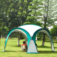 Садовий павільйон-намет (шатер) MultiGarden Oskar Green 3,5х3,5 м + сумка